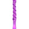 Çift taraflı Jel Dildo Tanza, TPE, mor, 27,5 cm 6
