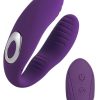 Çiftler İçin Uzaktan Kumandalı Vibratör Mor 6