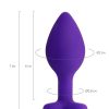 Diamond Heart Anal Plug Mor 7 cm 18 g 9