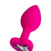 Diamond Heart Anal Plug Pembe 7 cm 18 g 8