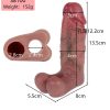 Dolgulu Testis Geçmeli Penis Kılıfı Model no: S8100 7