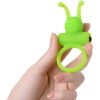 Flik Titreşimli Penis Halkası Yeşil 9,1 cm 9