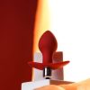 Glam Anal Vibratörü Kırmızı 9,7 cm 10