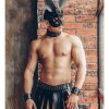 Harness Maskeli Erkek Fantezi Aksesuar 3