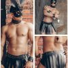 Harness Maskeli Erkek Fantezi Aksesuar 4