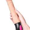 Isıtmalı Realistik Vibratörü TPE Ten 25 cm 10
