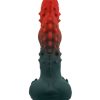 Kırmızı Siyah Canavar Dildo Model 1 6