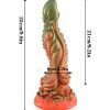 Kırmızı Yeşil Canavar Dildo Model 5 6