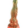 Kırmızı Yeşil Canavar Dildo Model 5 10