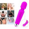 Mini Toy Wand Massager Şarjlı Vibratör - Pembe 6