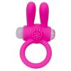 Rabbi Penis Halkası silikon pembe 2,5 cm 6