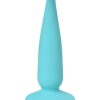 Sarru anal kılıfı silikon mavi 12,5 cm 2,7 cm 6