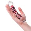 Sexus Çift Taraflı Cam Dildo 21 cm 8