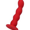 ToDo Favorite Anal Plug Silikon Kırmızı 13 cm 2,8 cm 8