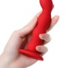 ToDo Favorite Anal Plug Silikon Kırmızı 13 cm 2,8 cm 9