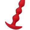 Trio Anal Plug Kırmızı 16 cm 8