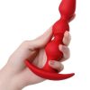 Trio Anal Plug Kırmızı 16 cm 9