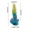 Yeşil Mavi Canavar Dildo Model 2 10