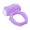 Zort Titreşimli Penis Halkası silikon mor 2 cm 7