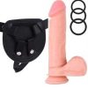 Chisa R.G.B Belden Bağlamalı 21.5cm Protez Penis ve Kemeri 3