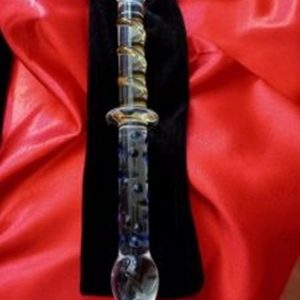 Çift Taraflı Cam Dildo