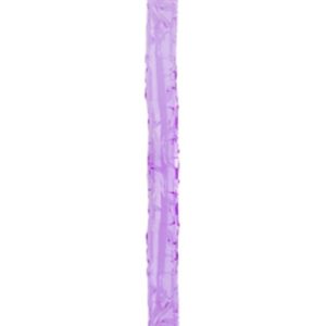Çift Taraflı Esnek Dildo 34 cm – Gerçekçi Dokulu Mor Renk