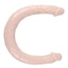 Çift Taraflı Esnek Dildo 40 cm – Gerçekçi Dokulu Ten Renk 6