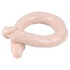Çift Taraflı Esnek Dildo 40 cm – Gerçekçi Dokulu Ten Renk 9