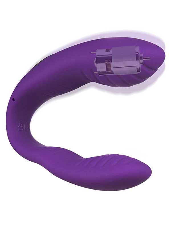 Çiftler İçin Uzaktan Kumandalı Vibratör Mor 3