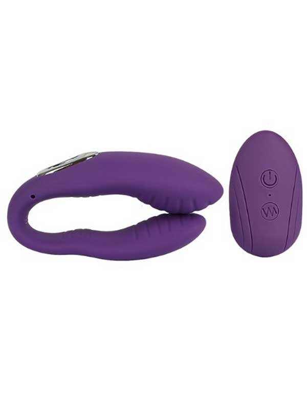 Çiftler İçin Uzaktan Kumandalı Vibratör Mor 5