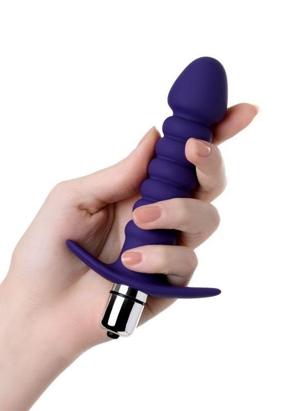 Condal anal vibratör suya dayanıklı Mor, 14 cm 4