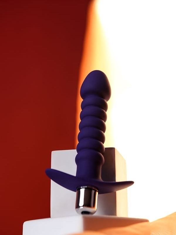 Condal anal vibratör suya dayanıklı Mor, 14 cm 5