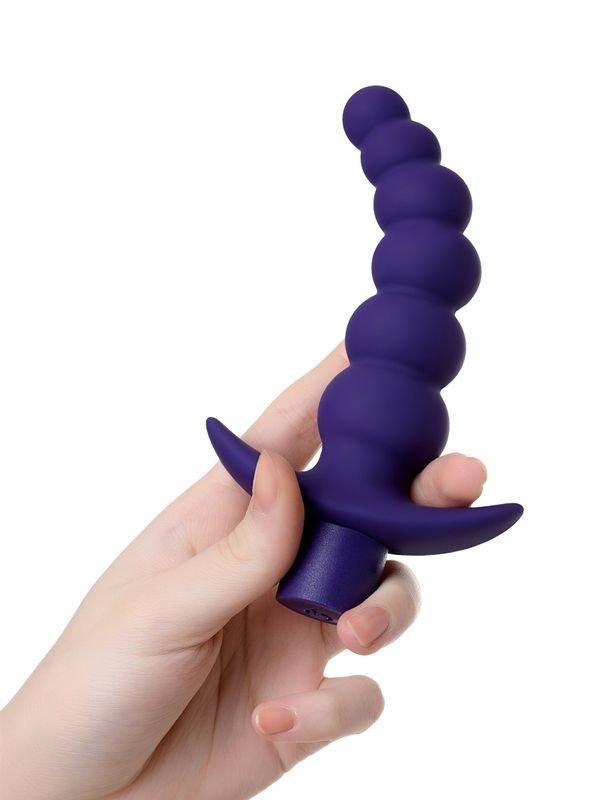 Dandy Anal Vibratörü Mor 13,5 cm 5