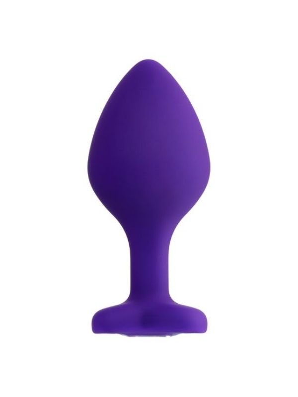 Diamond Heart Anal Plug Mor 8 cm 2