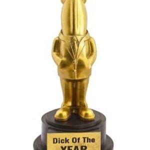 Dick Of The Year – Esprili Masaüstü Ödül Heykeli Model 2