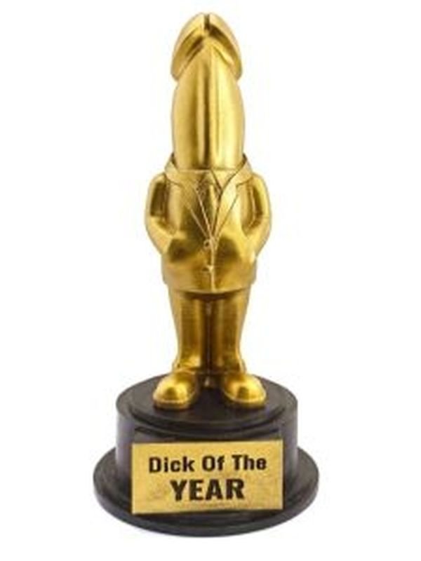 Dick Of The Year – Esprili Masaüstü Ödül Heykeli Model 2 2