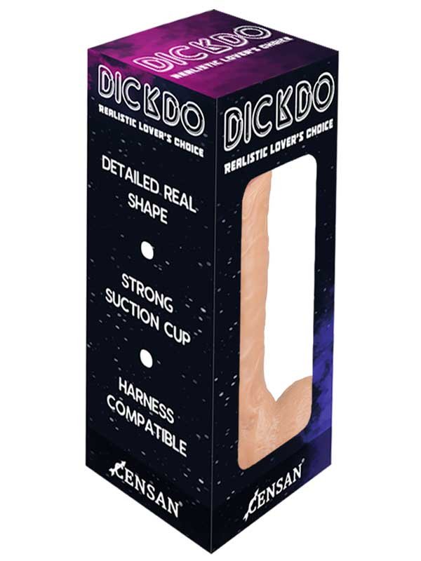 Dickdo Gerçekçi Testisli Dildo Penis 21cm 2