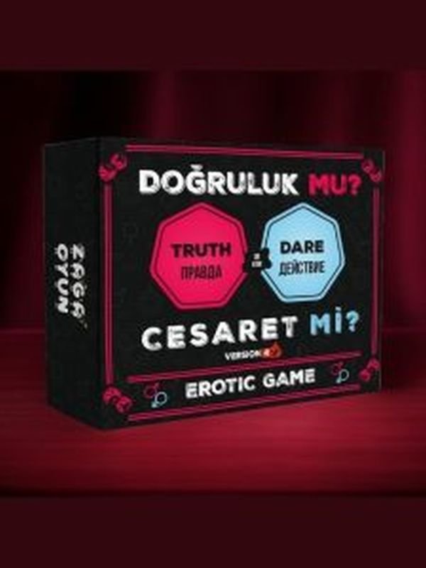 Doğruluk Mu Cesaret Mi Erotik Kutu Oyunu Yenilenmiş 4.versiyon 1
