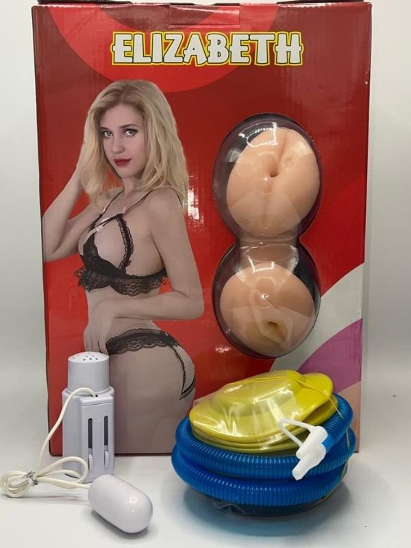 Elizabeth Gerçekçi Sarışın Şişme Bebek 1