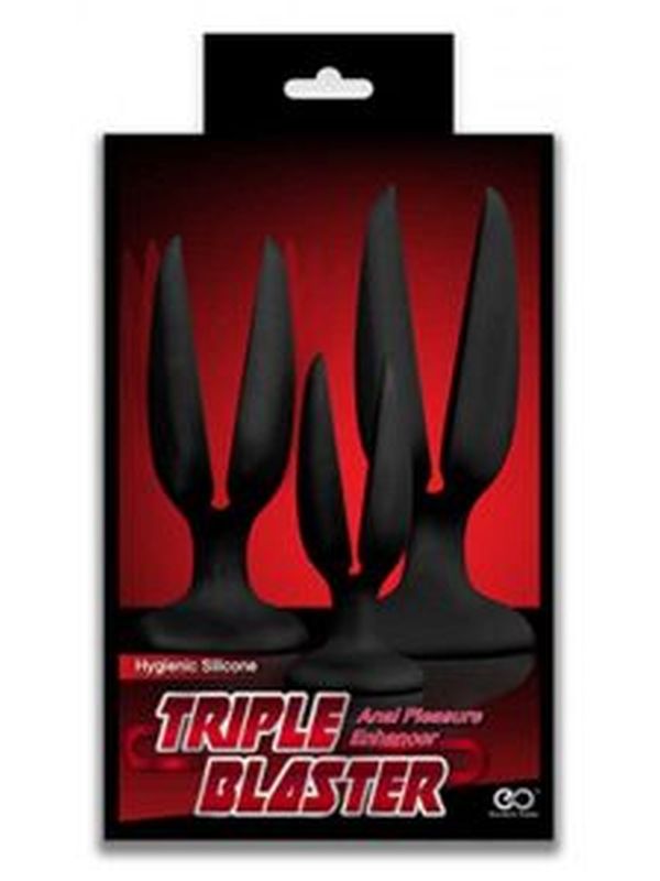 Excellent Power Triple Blaster Açılır 3lü Anal Tıkaç Seti 2