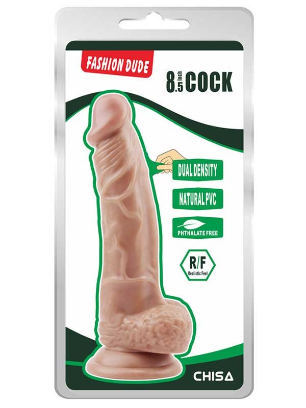 Fashion Dude 21.5cm Çift Katmanlı Dildo 2