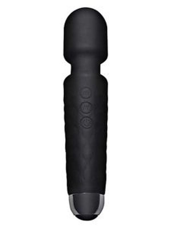 Female Wand Massager Şarjlı Vibratör - Siyah 1