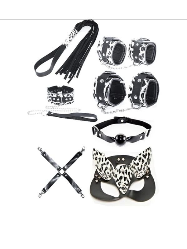 Fetiş Leopar Set 7 Parça 1