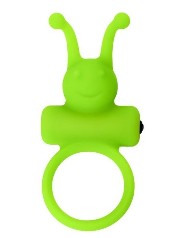 Flik Titreşimli Penis Halkası Yeşil 9,1 cm 2