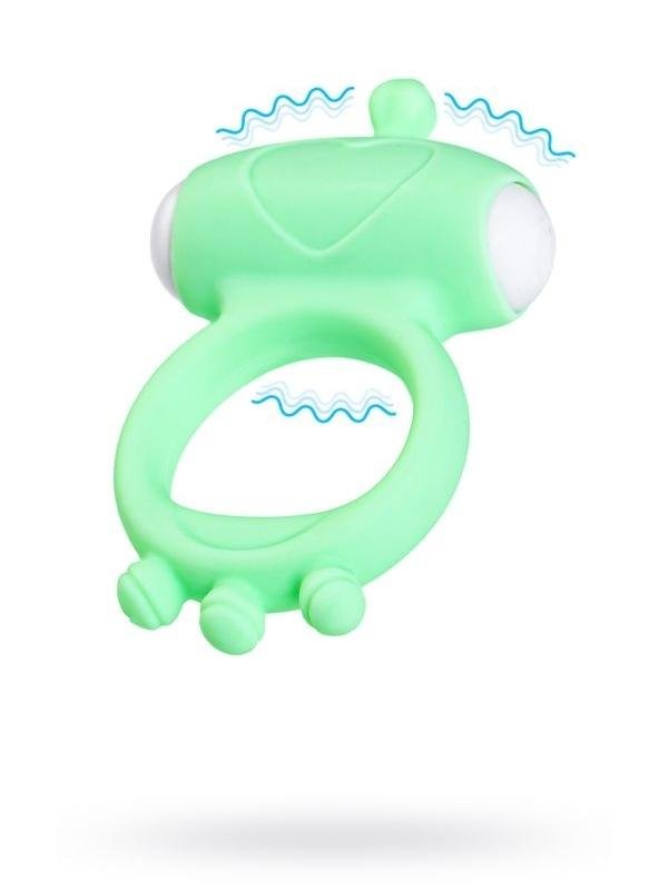 Fowd Titreşimli Penis Halkası silikon yeşil 2,6 cm 5