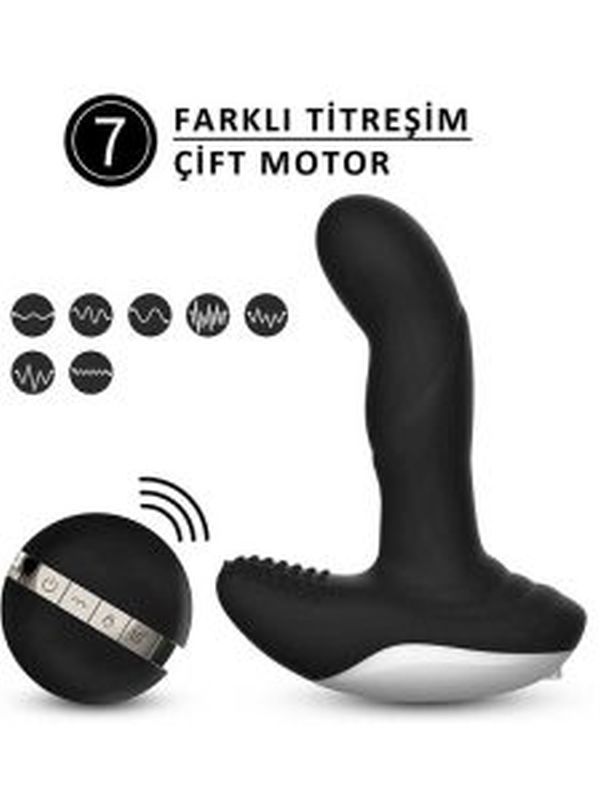 FoxShow Kumandalı Parmak ve Gıdıklama Fonksiyonlu Vibratör 5