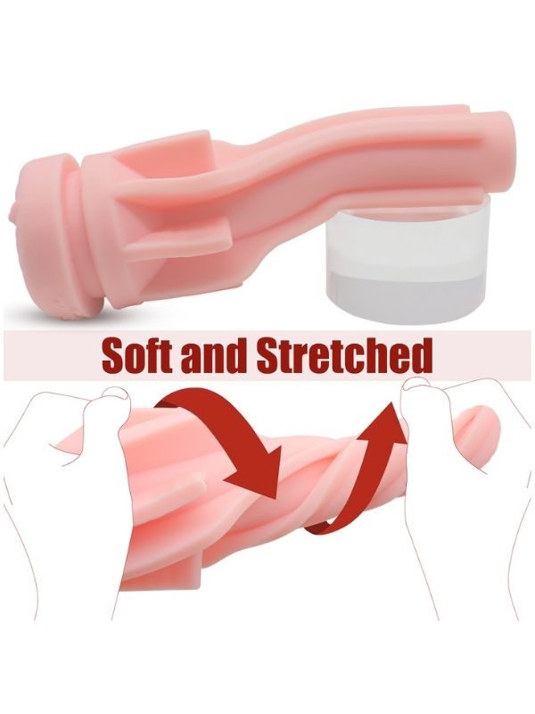 FoxShow MEIPER M310 Erkek Mastürbatör Kupası – TPE + ABS | Tıbbi Silikon | Su Geçirmez | 600g 5