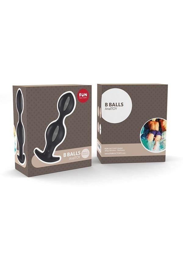 Fun Factory B BALLS Siyah Anal Plug 5