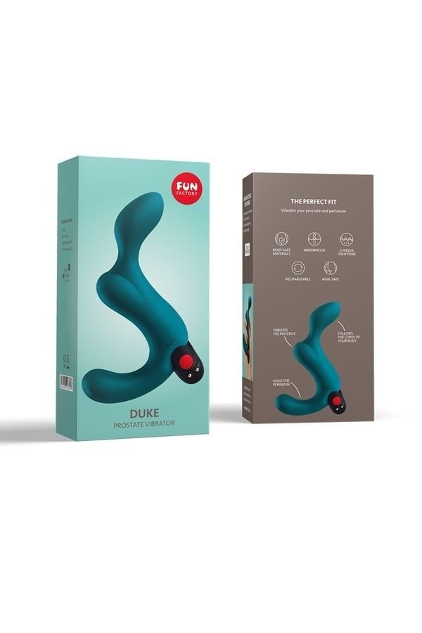 Fun Factory Duke Yeşil Titreşimli Anal Plug 5