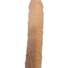 Gerçekçi Melez Penis Kılıfı Et Dokusunda 17 cm 9